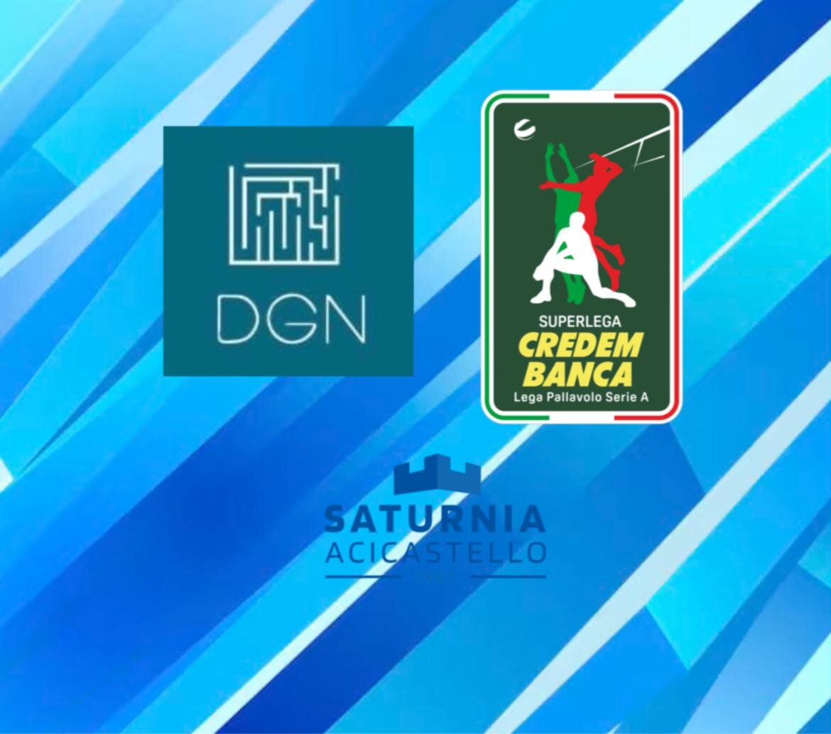 SUPERLEGA VOLLEY - DGN LEGAL&CONSULTING LEGAL PARTNER DELLA SATURNIA ACICASTELLO