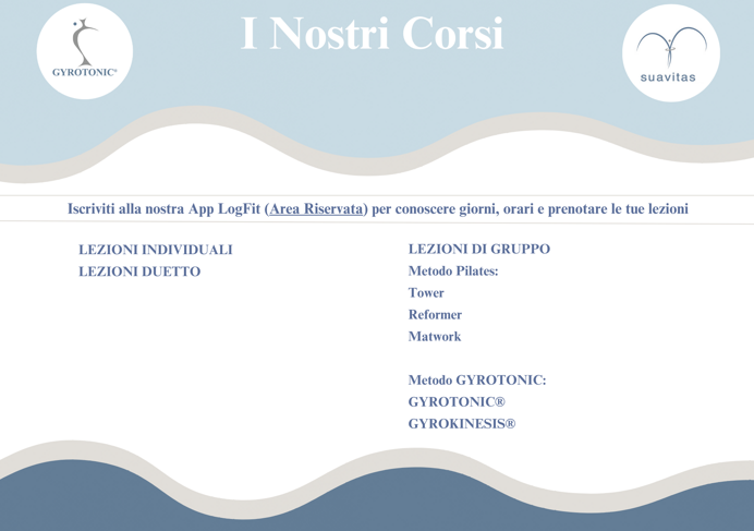 i nostri corsi