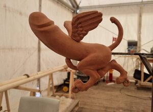 Scultura di Luigi Ottolino, Gigi Ottolino per la serie tv Those About To Die