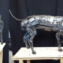 Cane da orto Ferro, dimensioni 1:1