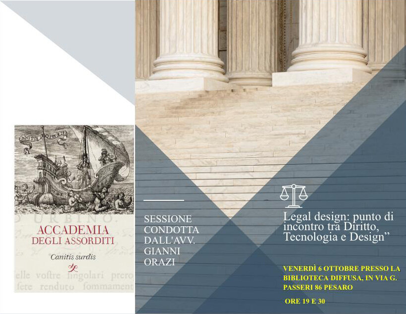 Legal Design: Punto di incontro tra diritto, tecnologia e design