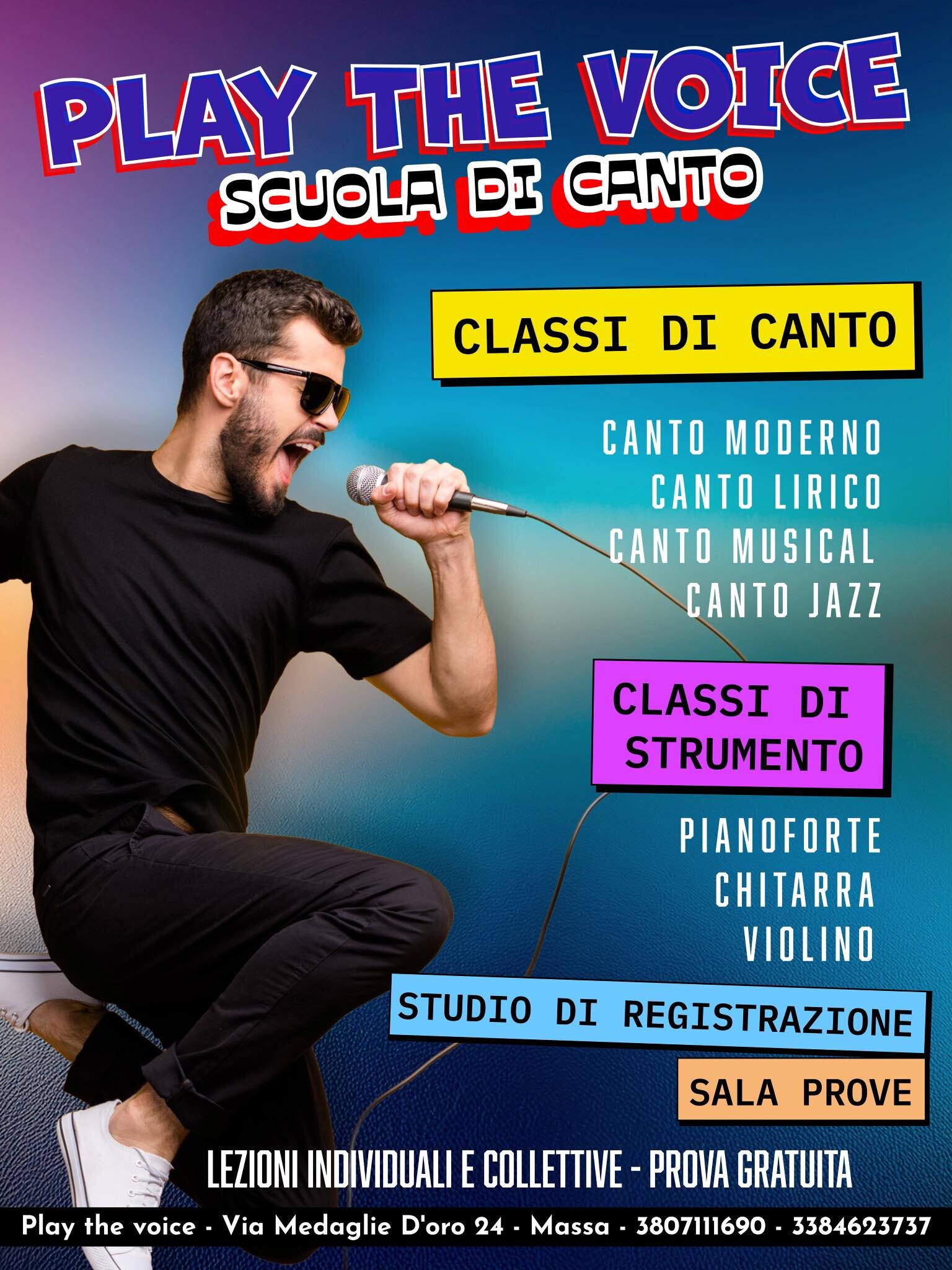 Play the Voice: il nuovo anno accademico