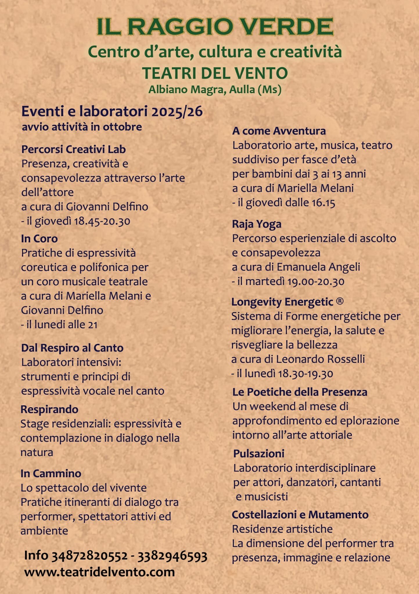 Il Raggio Verde. Centro d'arte, cultura e creatività