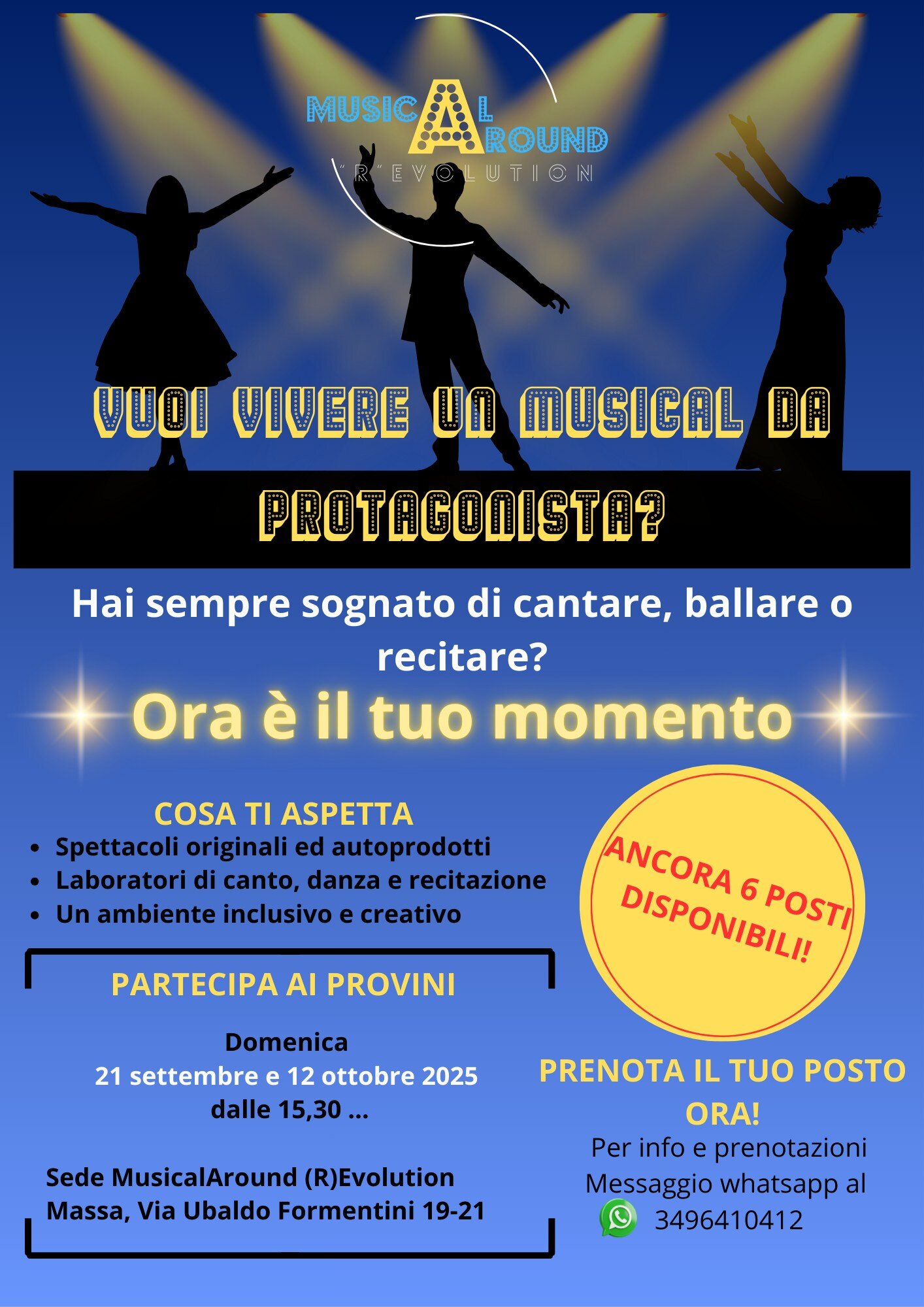 MusicalAround (R)Evolution organizza provini