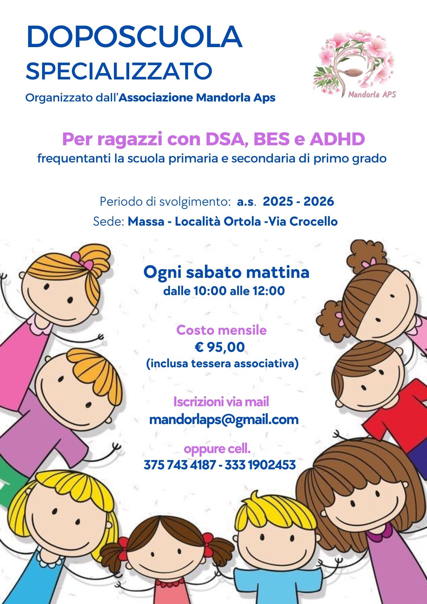 Doposcuola Specializzato per ragazzi con DSA, BES e ADHD.