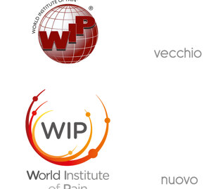 Restyle logo World institute of Pain (in collaborazione con Ag. More&More)