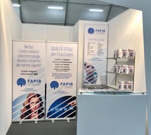 Roll-up e materiale promozionale per stand
