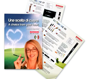 Schede tecniche per sigarette elettroniche RONSON