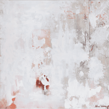 Disgiunzione (4) 2016, Tecnica mista su tela, cm 30 x 30