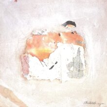 in Schutz genommen Tecnica mista su tessuto, 20 x 20 cm