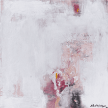 Disgiunzione (1) 2016, Tecnica mista su tela, cm 30 x 30