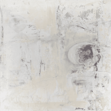 Senza titolo 2018, Tecnica mista su tela, cm 70 x 70