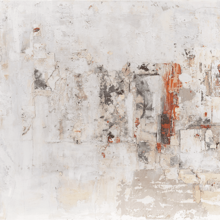 Albedo 2019, Tecnica mista su tela, cm 100 x 80