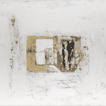 Fenster 2018, Tecnica mista su tela, cm 100 x 70
