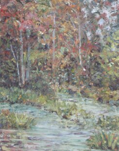 Bosco autunnale olio su tela, 60x80cm, 2005 Bosco autunnale olio su tela, 60x80cm, 2005