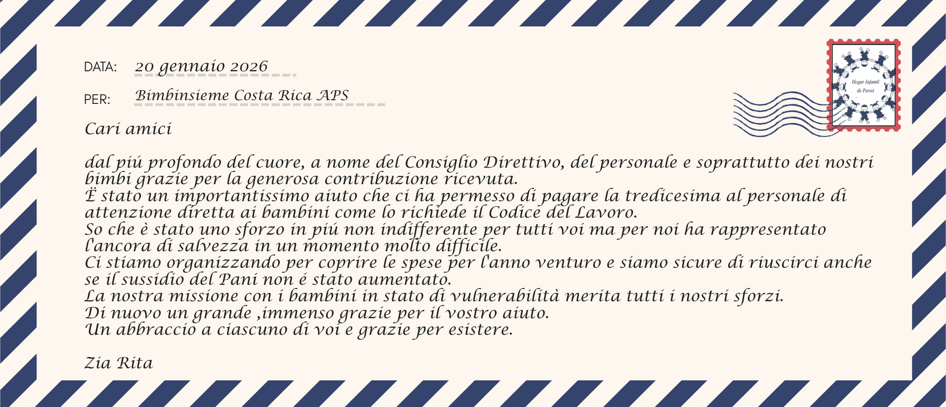 lettera di zia rita 2026 lettera di zia rita 2026