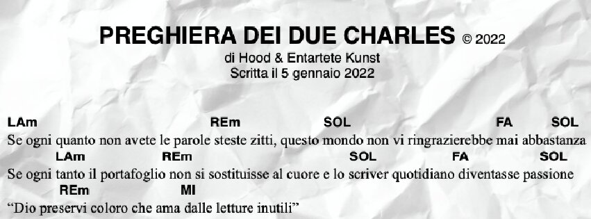 Preghiera dei due Charles