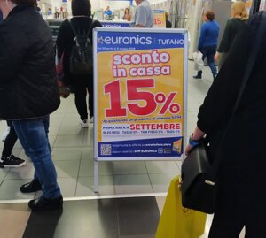 Manifesti Promozionali 70x100 per gruppo Euronics Tufano.