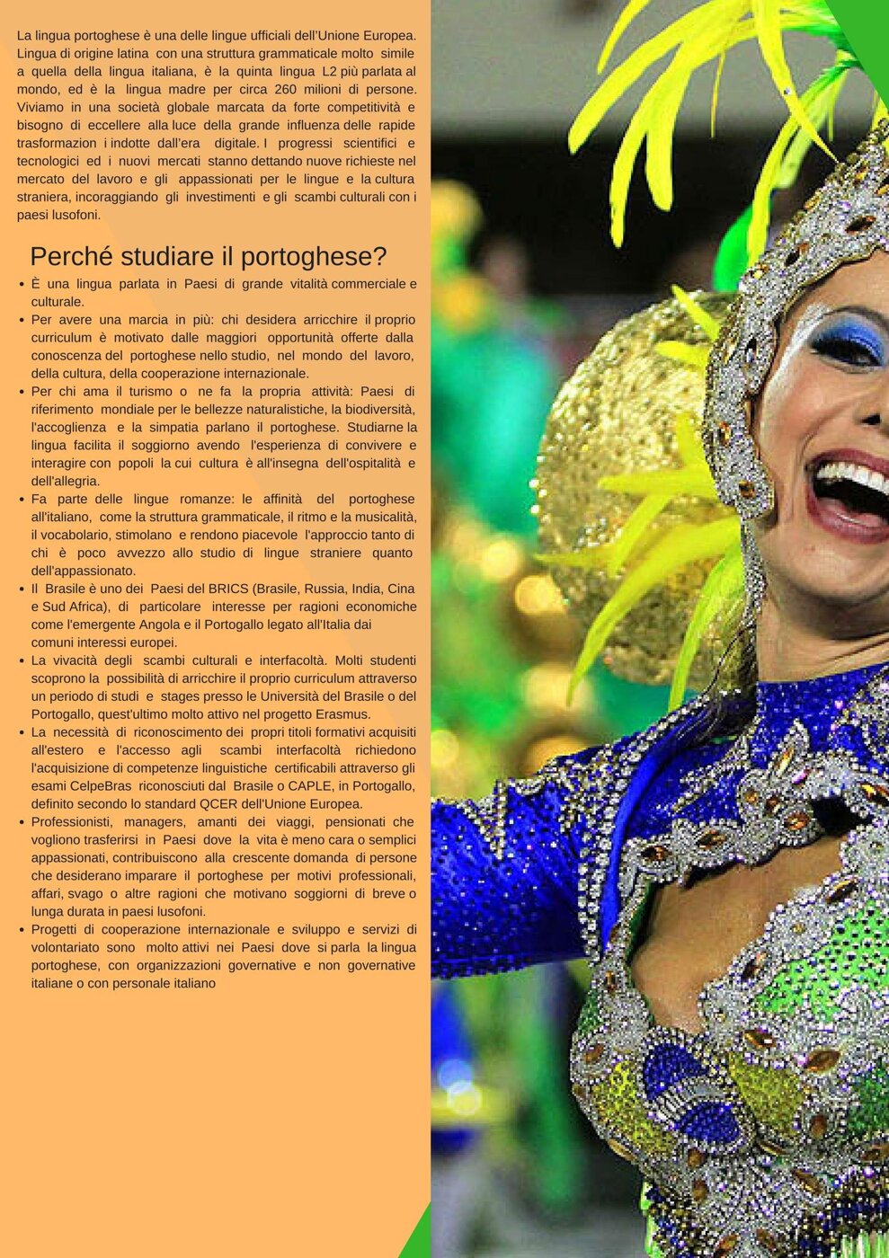 Corso di lingua e cultura brasiliana Online in tutta Italia con docente madrelingua Raquel Santana