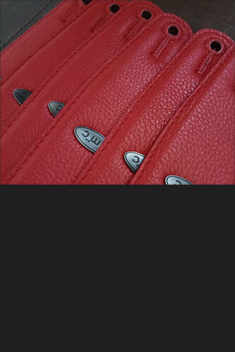 Tracolle per chitarra ergonomiche in pelle