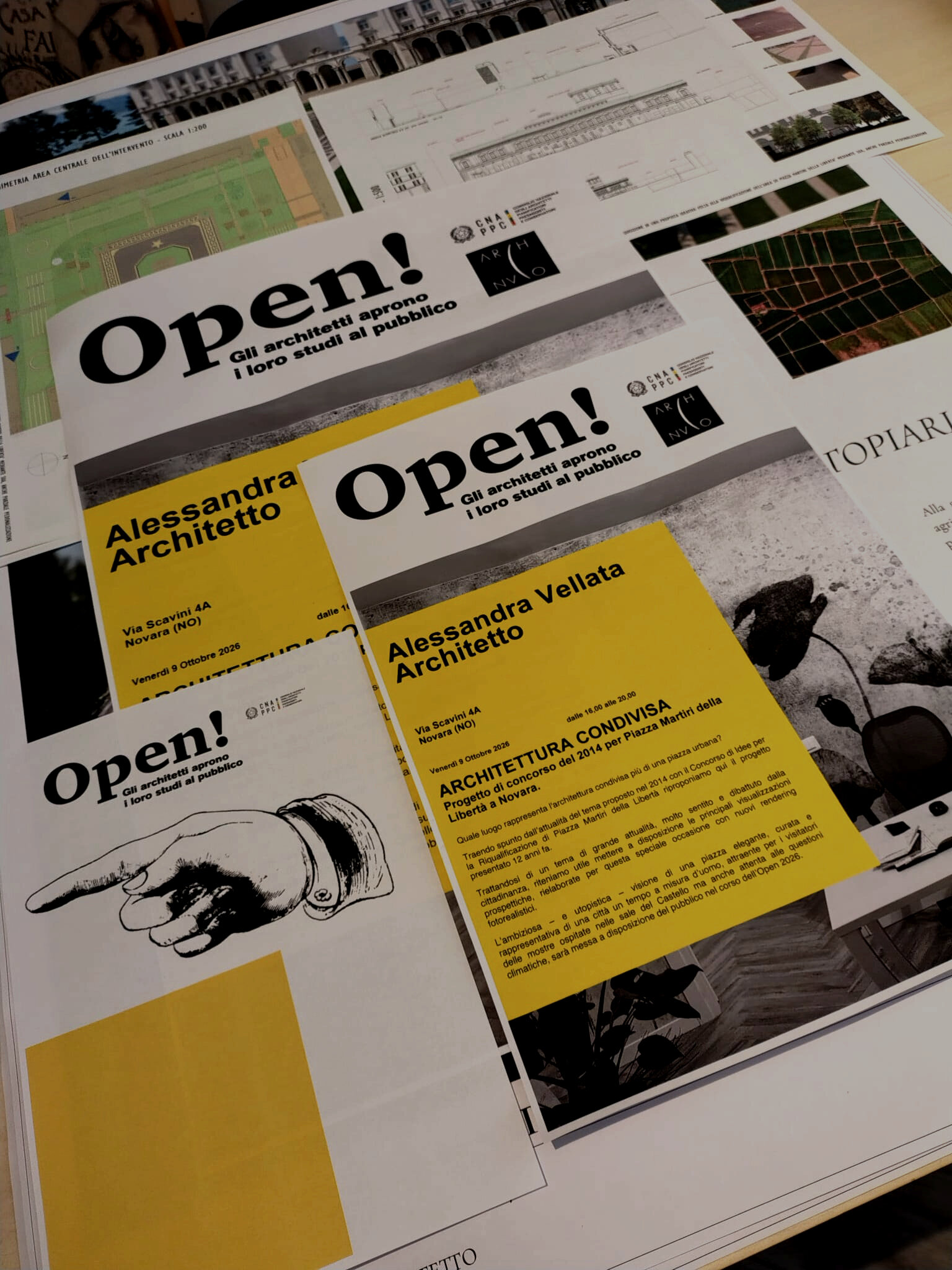Open! Studi aperti - Il progetto di Concorso di Piazza Martiri a Novara.