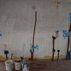 Tracce a parete per i nuovi punti luce