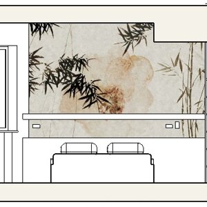 prospetto carta da parati camera da letto