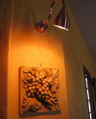 Formelle in gesso per un'osteria in provincia di Novara