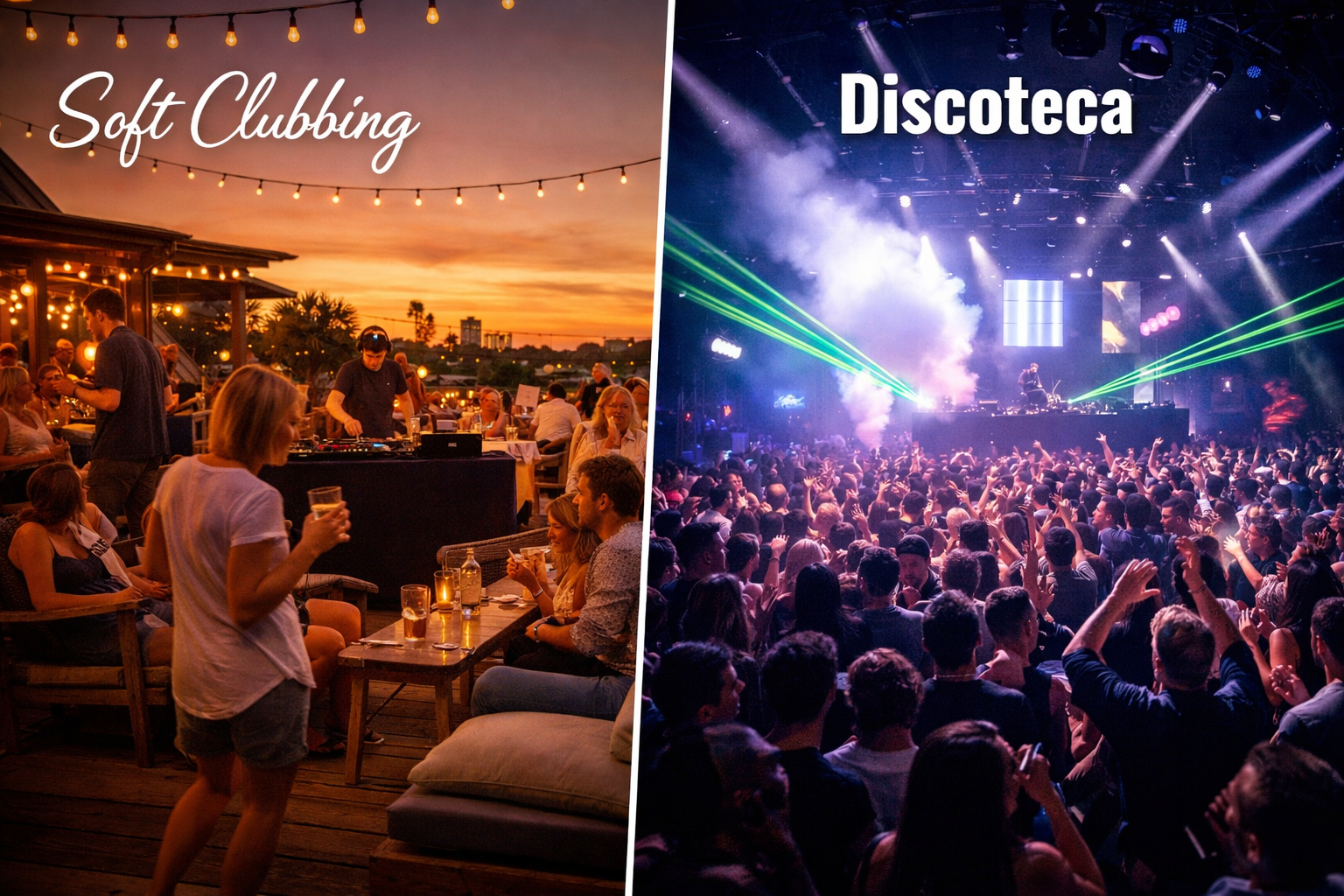 Soft clubbing in Italia: nuova socialit&agrave; o concorrenza sleale che sta svuotando le discoteche?