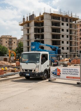 piattaforme aeree con operatore Foggia