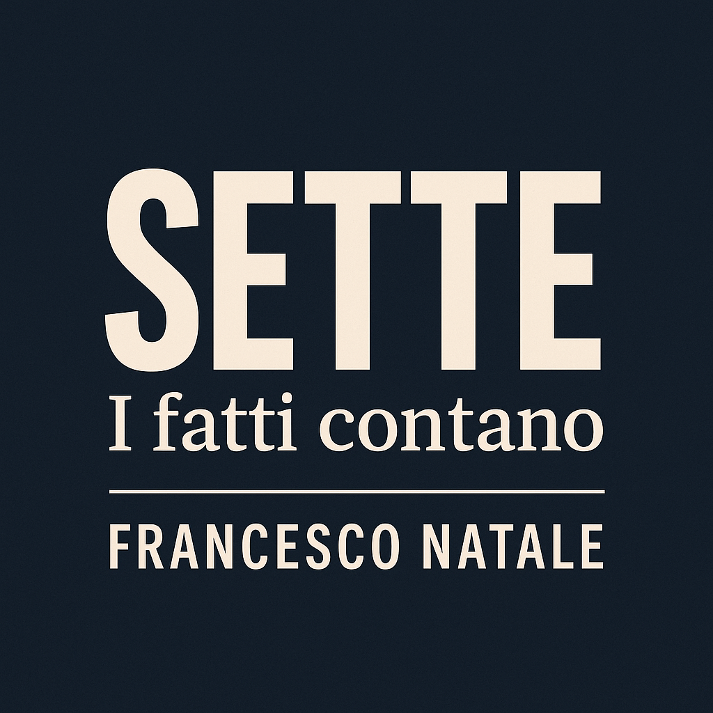 Ai blocchi di partenza "Sette", il podcast con le notizie della settimana passate in rassegna da Francesco Natale