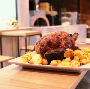 Pollo e patate al forno