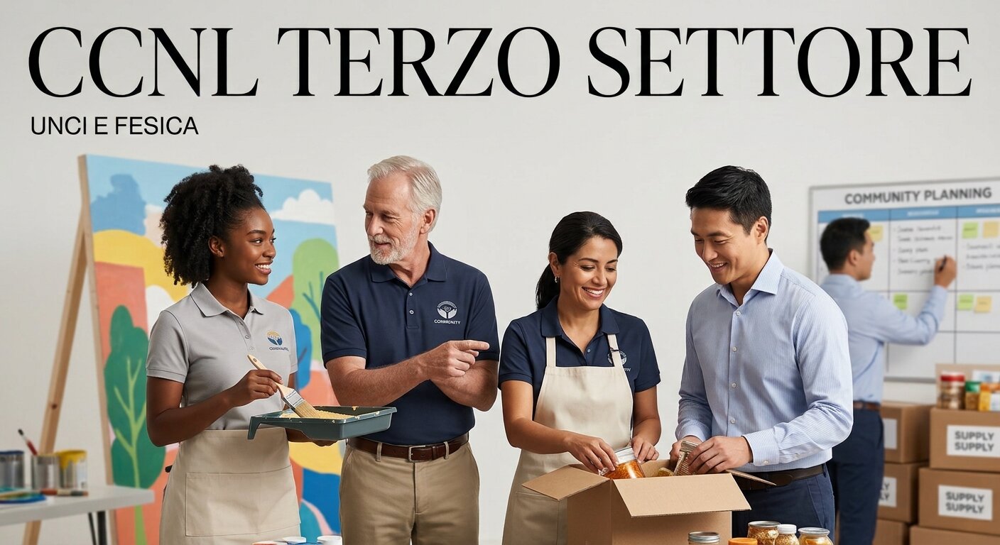 Terzo settore, rinnovato il CCNL: Unci e Fesica tra i firmatari Terzo settore, rinnovato il CCNL: Unci e Fesica tra i firmatari
