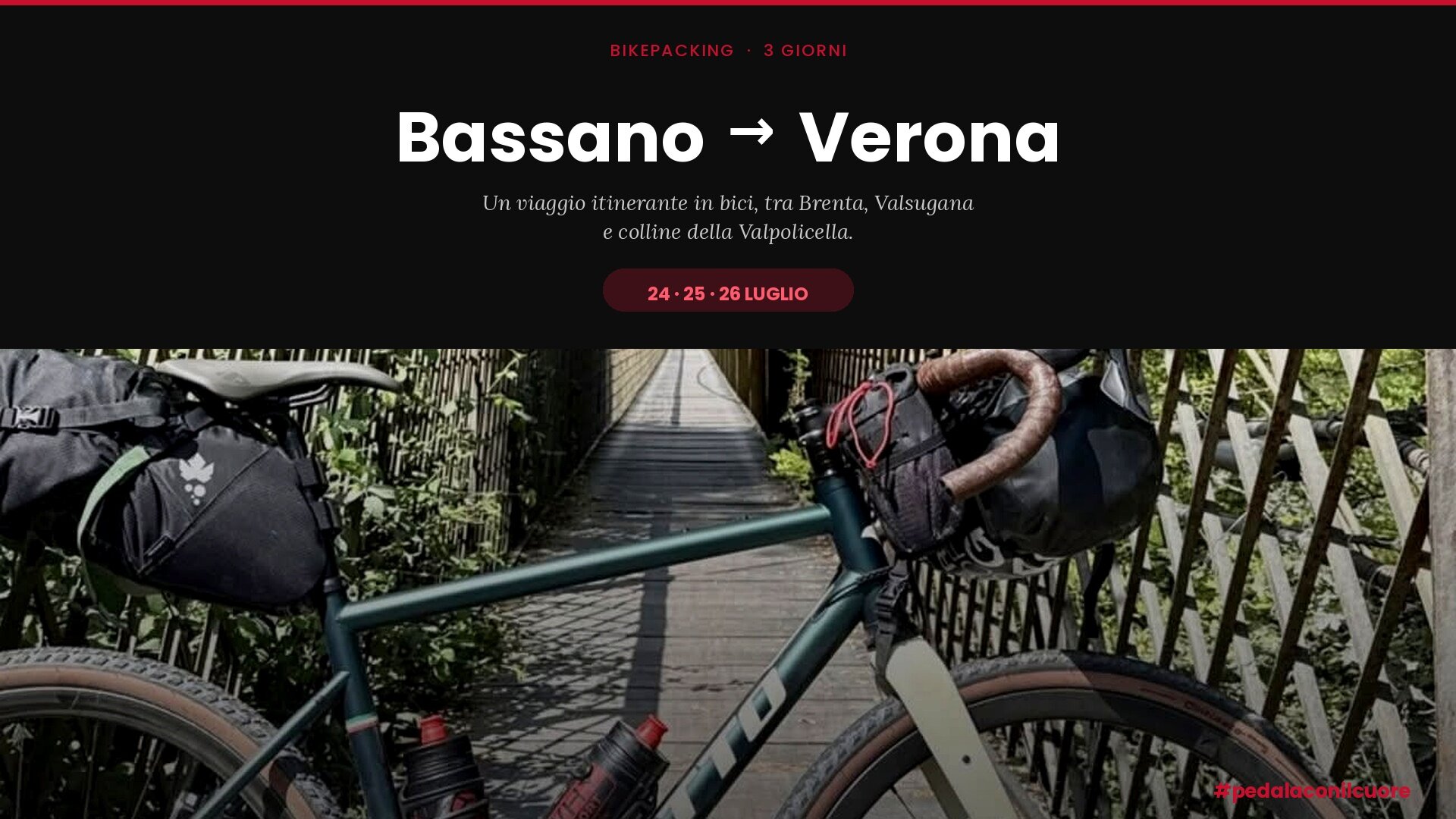 Quello che il Brenta, Trento e il Garda mi hanno insegnato sul viaggiare in bici