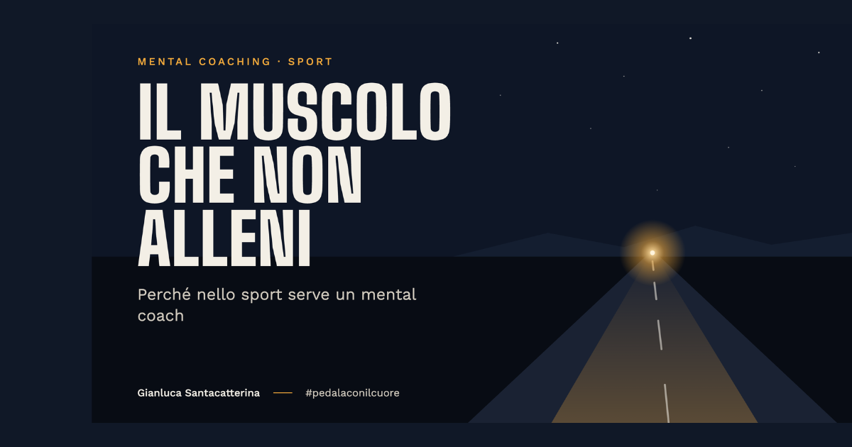 Il muscolo che non alleni: perché nello sport serve un mental coach