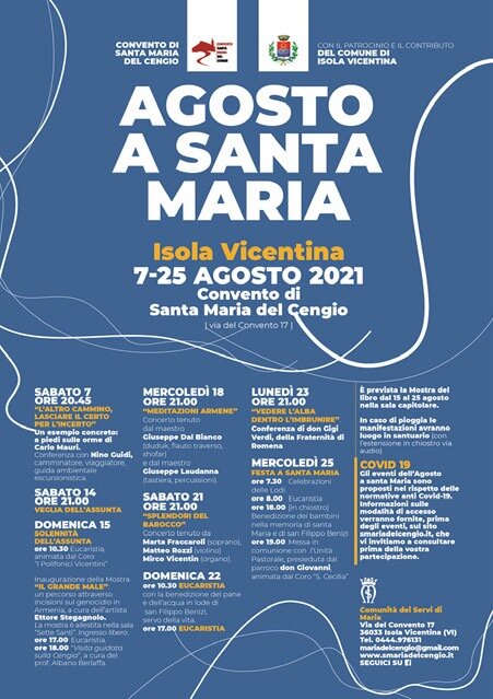 Concerto 18 Agosto 2021 "Meditazioni Armene"