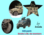 zvezda-gaz-tiger-with-arbalet-mezzo-militare-modellismo-collezionismo-scala-135