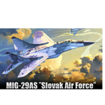 academy-12227-mig-29as-fulcrum-slovak-air-force-scala-148-kit-di-montaggio-modello-statico-in-plastica-caccia-slovacchia