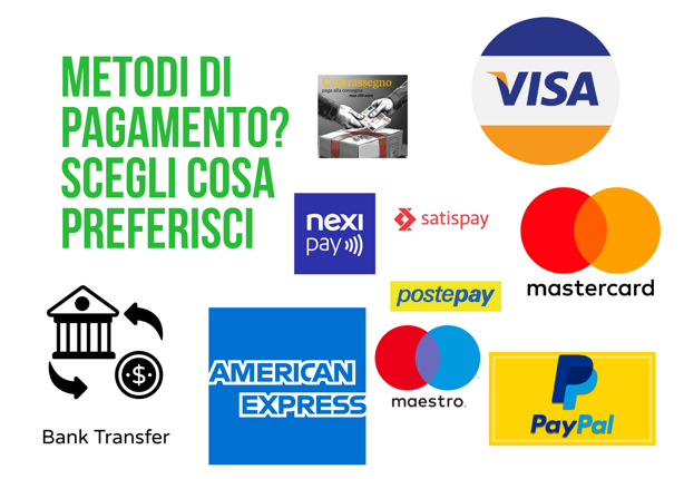 metodi di pagamento carrello