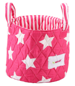 cestino-porta-oggetti-lavabile-fucsia-stelle-bianche