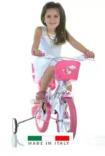 dino-bikes-unicorn-16-pollici-bicicletta-con-rotelle-per-bambina-da5-anni-a-8-anni