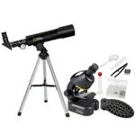 set-telescopio-microscopio-national-geographic-con-supporto-per-smartphone