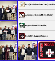 DAN BLS D consegna brevetti BLS-D 02/12/2023
