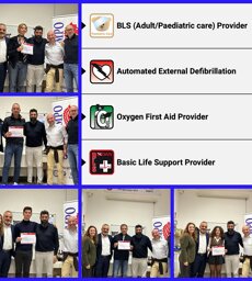 DAN BLS D consegna brevetti BLS-D 02/12/2023