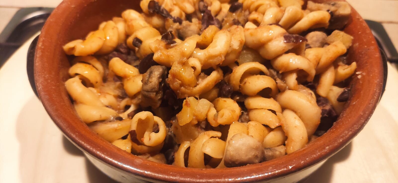 PASTA, FAGIOLI E FUNGHI