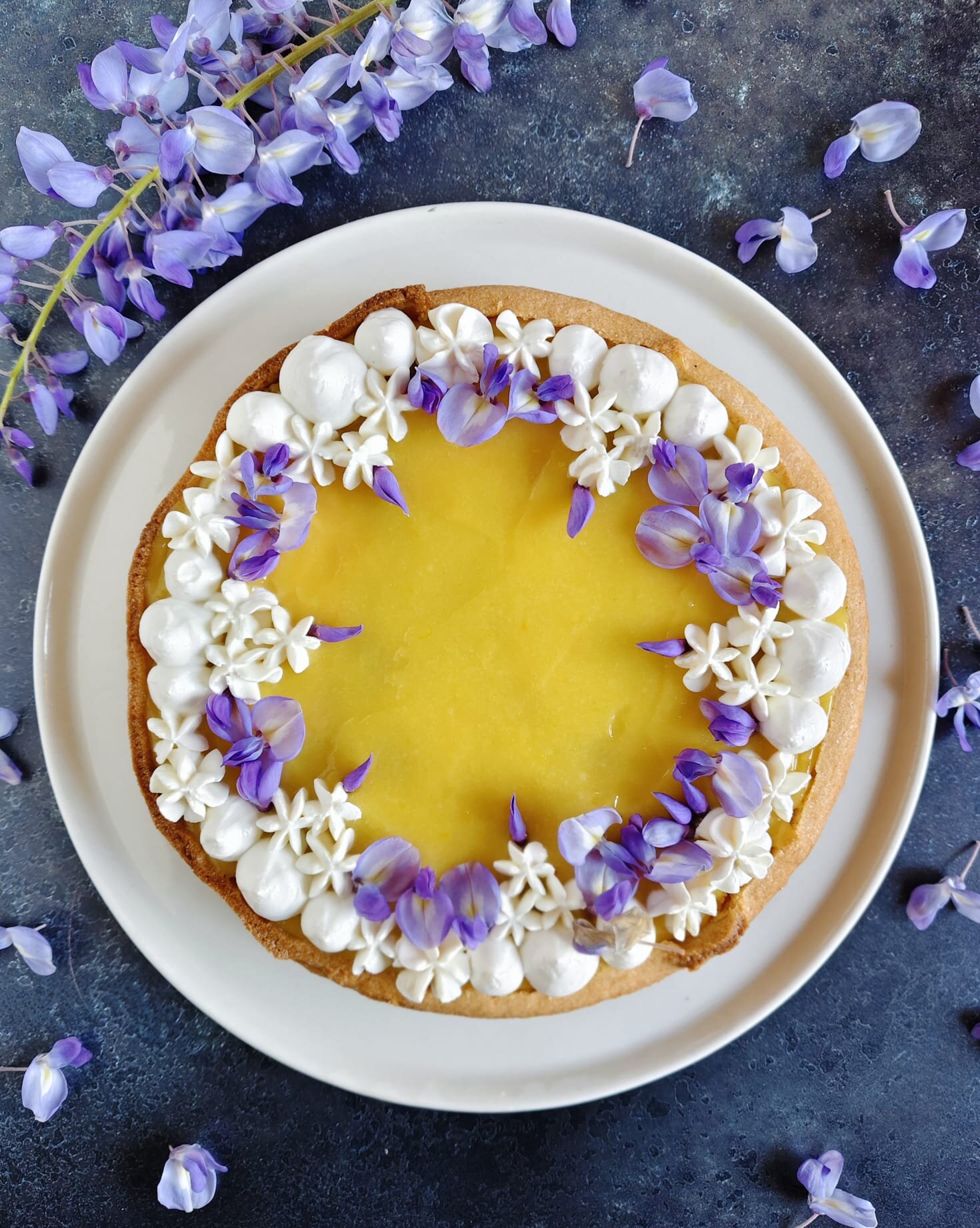 Pastiera con crema al limone e mousse di ricotta Pastiera con crema al limone e mousse di ricotta