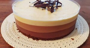 torta ai tre cioccolati senza glutine