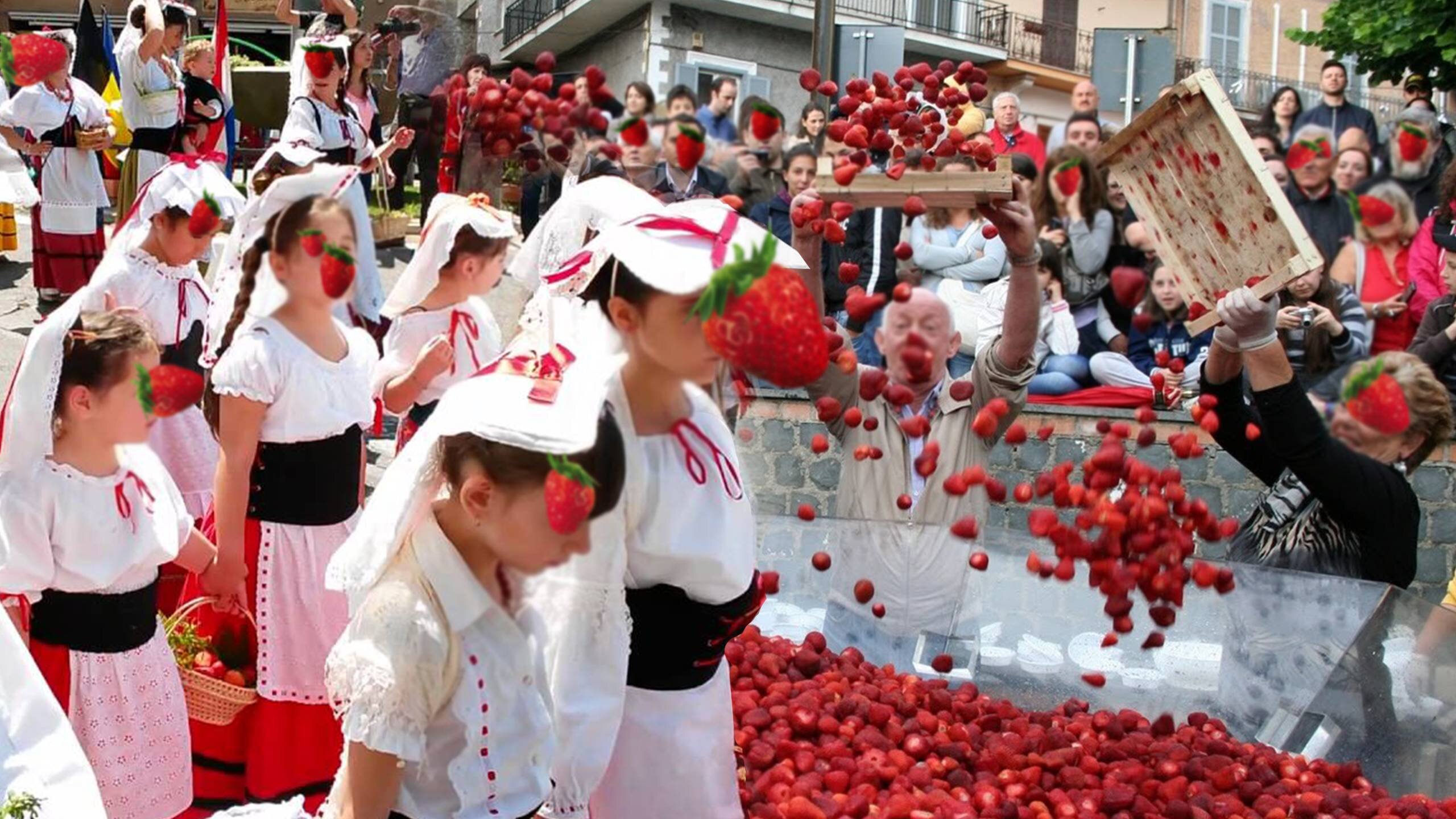 Sagra delle Fragole in Nemi Sagra delle Fragole in Nemi