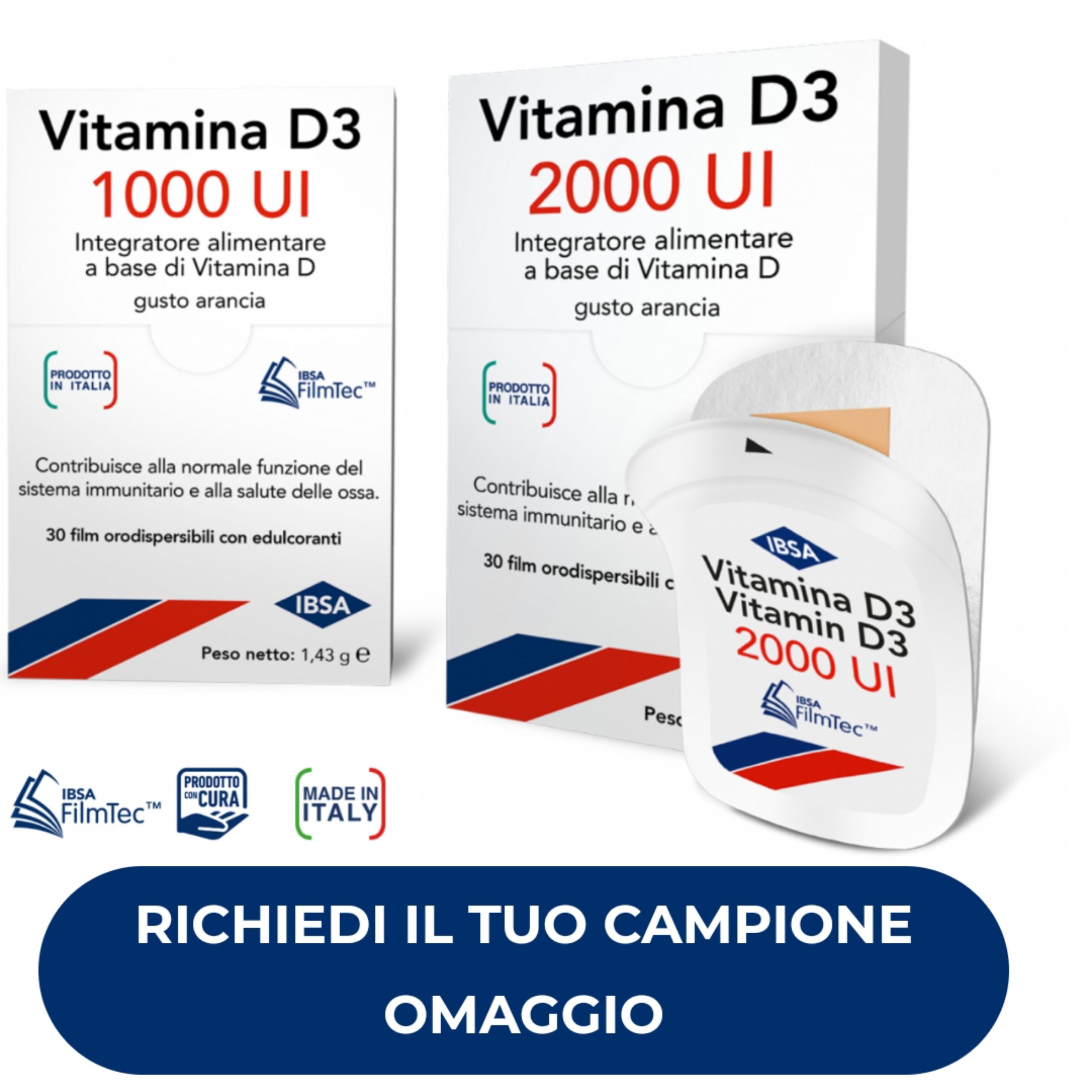 campione gratuito di Vitamina D3! campione gratuito di Vitamina D3!