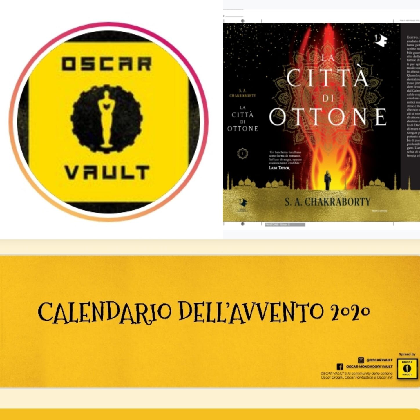 Oscar Vault- Calendario dell'Avvento